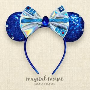 R2-D2 Minnie Ears | Disney's Star Wars-Inspired Droid Mouse Ears Headband